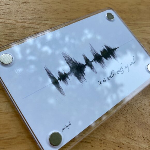 It Is Well With My Soul Soundwave Magnet - Picture 4 of 6